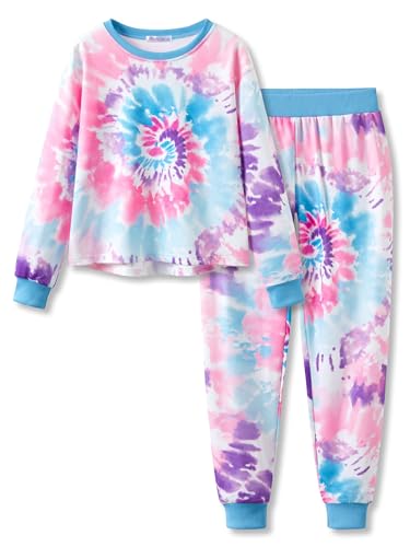 Topgal Girls Spring Loungewear Long Sleeve Crop Top & Joggers Set Size 12/14