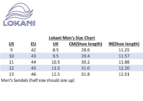 Lokani Men's Flip Flops, Sandals For Men With Cushioned Arch Support #TOP7