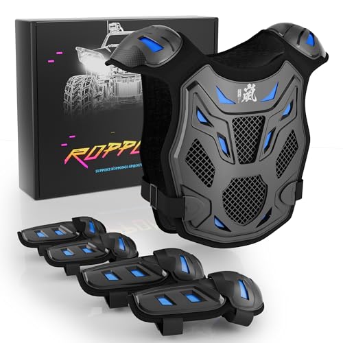 ROPPONGI Kids Dirt Bike Gear Chest Protector - Youth Motocross