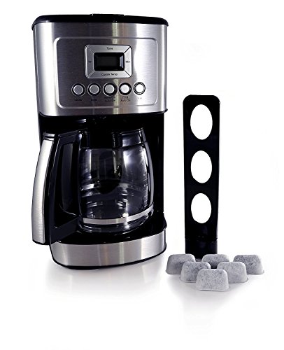 NRP 12-Pack Coffee Water Cartridges Activated Charcoal Filter Compatible for CUISINART Coffeemaker DCC-RWF, Kenmore Drip, Delonghi, Capresso