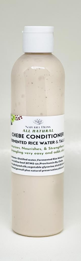 Croton Zambesicus Fermented Rice Water & Tallow Shampoo and Conditioner Pack...Hair Growth Kit| Strengthens|Moisturizing|Restorative.. 8 oz (Conditioner Only)