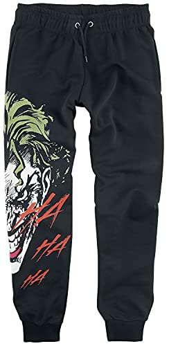 BATMAN The Joker - Laughing Homme Bas de survêtement noir M 65% Coton, 35% Polyester Confortable