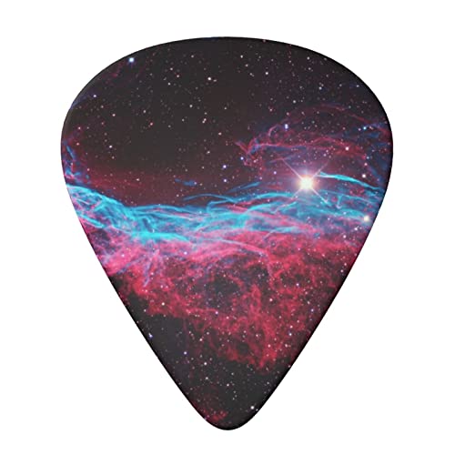 Lot de 6 médiators imprimés univers galaxie avec boîte de rangement pour guitare acoustique et électrique - Les Beatles, Paul McCartney, John Lennon, RIngo Starr, George Harrison Lot de 6 médiators imprimés univers galaxie avec boîte de rangement pour guitare acoustique et électrique – Image 4