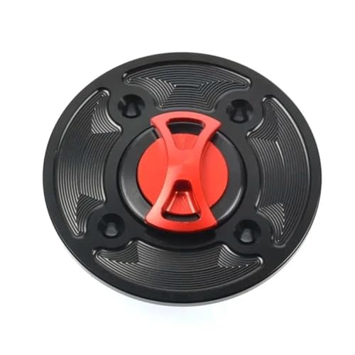 Bouchon carburant moto à ouverture rapide rouge : fini les clés coincées sur ZX6RR