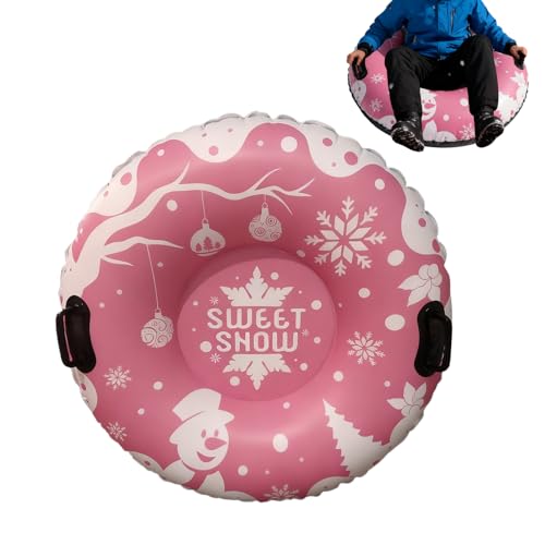 Bouées de neige pour adultes et anneau de luge gonflable de Noël extérieur