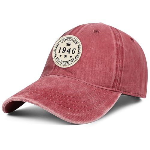 Image of 80th Birthday Gifts 80 Year Old Gifts Ideas for Men Women It Took Me 80 Years to Look This Good Hat Washed Cotton Hat