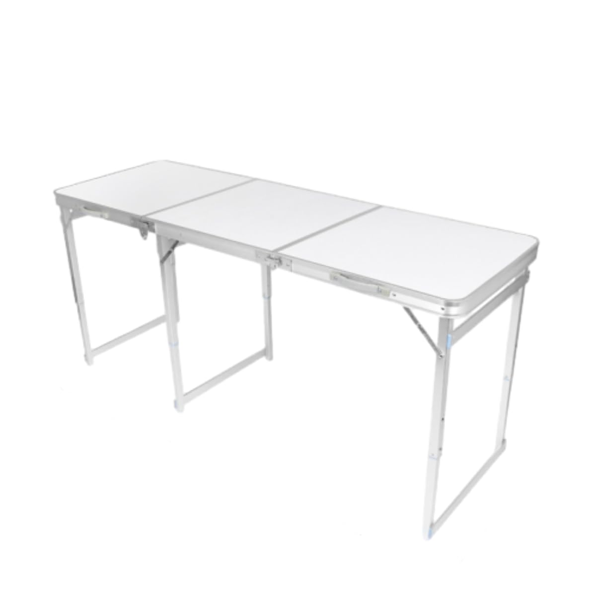 Aluminium Pantograph Folding Table Plastik Wood 180 Table - Q.bo