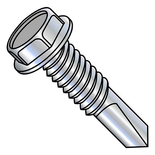 Tornillos autorroscantes zinc 12-24X1 1/4 pack 3000