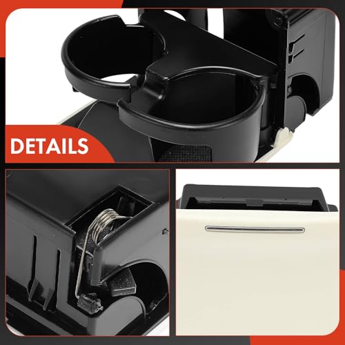 Portavasos Beige Compatible con Subaru para Consola Trasera miniatura 7