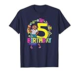 Disney Encanto Maribel 5th Birthday Smile Floral Portrait T-Shirt