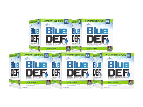 BlueDEF Diesel Exhaust Fluid Synthetic Urea Deionized Water 2.5 Gallon (5 Pack)