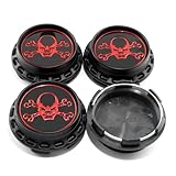 GTownWorks 67mm 2.64in Wheel Center Caps for Rays GT TE37 CE28N Niche M-777 Center Hubcaps