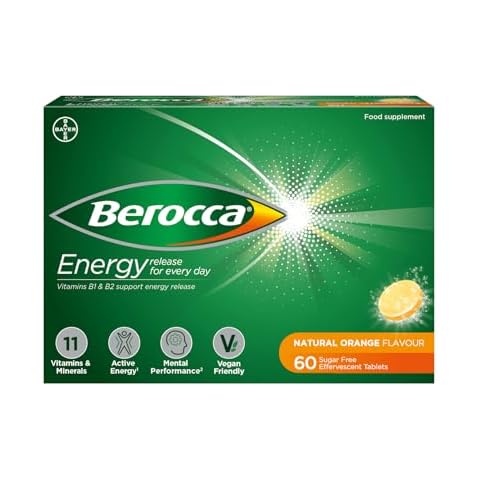 Berocca Energy Effervescent Tablets with B Vitamins Cover