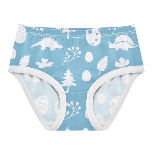 Girls' Underwear Dinosaur Dino Toddle Brief Panties 2-8 Years 20300697