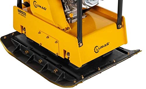 Lumag Rüttelplatte Benzin inkl. Fahrwerk und Gummimatte (9409424003244)