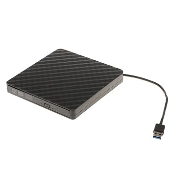 BIGLIST External USB3.0 DVD ROM Super Driver CD Burner for PC Desktop Plug and Play