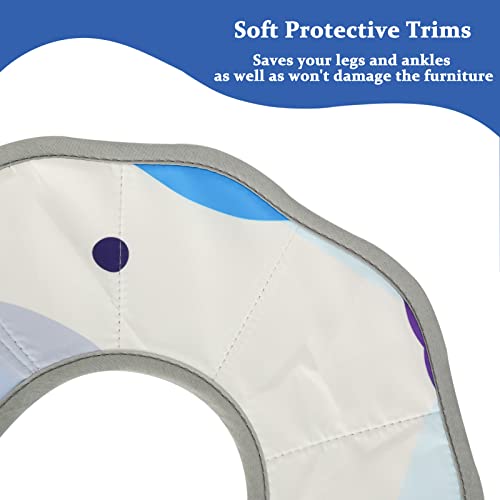 Image of BARKLESS Soft Cones for Medium and Large Dogs After Surgery, Protective Dog Surgery Collar to Prevent Licking, Adjustable Cone of Shame Alternatives (Grey, L)