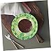 STOBOK 20pcs Shamrock Paper Plates for Patrick's Day Party Disposable Tableware Lightweight Multi-use Dishes for Family Gatherings Spring Celebrations