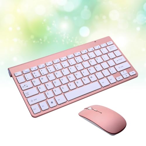 Teclado y ratón inalámbrico 2.4g para trabajar al aire libre con tablet y teléfono móvil 3