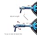 JIANZD Archery Compound Bow Release Aid - 360 Rotating Caliper Wrist Strap for Hunting & Target Shooting-Blue