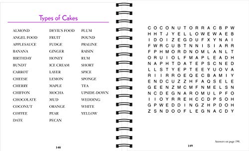 Brain Games - Word Searches - Large Print (Purple) #TOP3