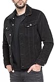 Iconic Windjacke Lee  Sherpa Reiter mit einer eng geschnitten und zwei Brusttaschen, Knopfleiste authentischen Zick - Zack - Nähte, Gürtelschlaufen Katzenauge, Hals und halb Sherpa - Futter. MICROCORDUROY elastisches Gewebe Waschung für einen weichen Griff.