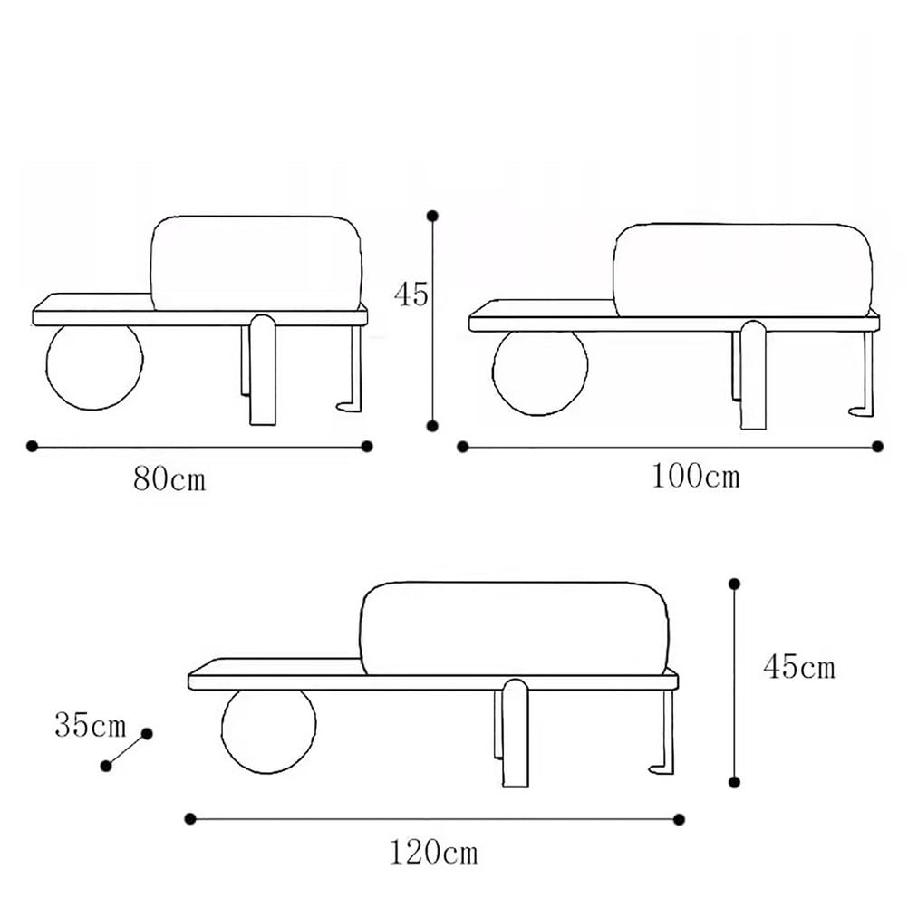 TY&WJ Nordic Banco para Zapatos Dormitorio,Taburete Reposapiés Rectangular con Patas De Madera Banco Reposapiés para Dormitorio Salón O Dormitorio,A,100x35x45cm(39x14x18inch)