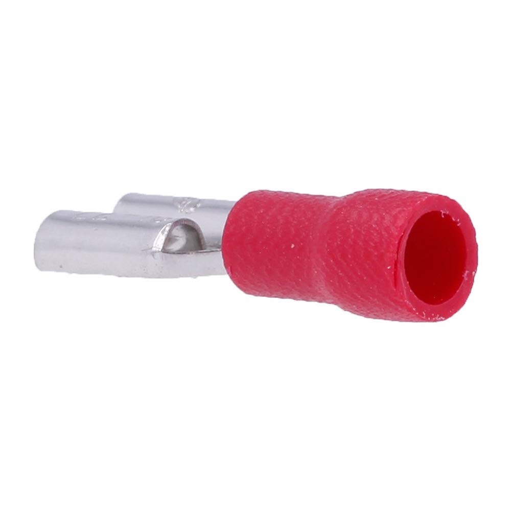 Terminale a ghiera isolato 10.0/18 rosso (100 pz Terminale a ghiera isolato 10.0/18 rosso (100 pz