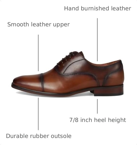 Image of Florsheim Sorrento Lux Cap Toe Bal Oxford Men's Oxford