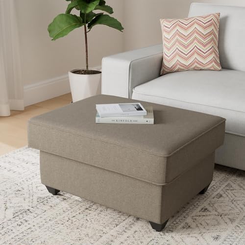 Image of Wakefit Napper Ottoman (Fabric, Omega Grey)