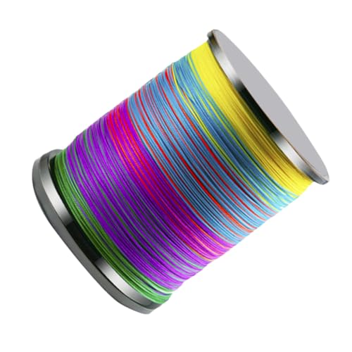 Tresse de pêche PE multicolore anti-casse et abrasion eau douce