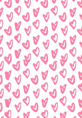 Notizbuch Rosa Herzen ? Suesses und romantisches Tagebuch mit 100 linierten Seiten: Persoenliches Tagebuch, Schreib- und Notizbu