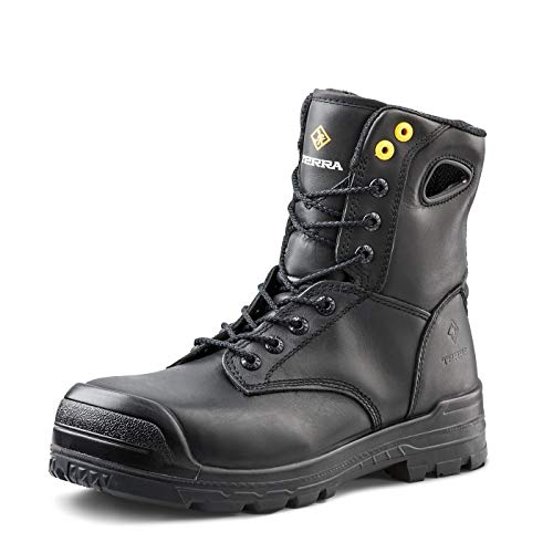 Terra Men's TERRA ARGO CSA Work Boots, Black, 10 EE US
