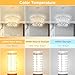 hansang G9 Led Bulb,6W(60W Halogen Bulb Replacement), Chandelier Light Bulbs,88 LEDs,Warm White 3000K,Non-dimmable,G9 Bi Pin Base,360° Transparent Plastic,550LM,Pack of 6