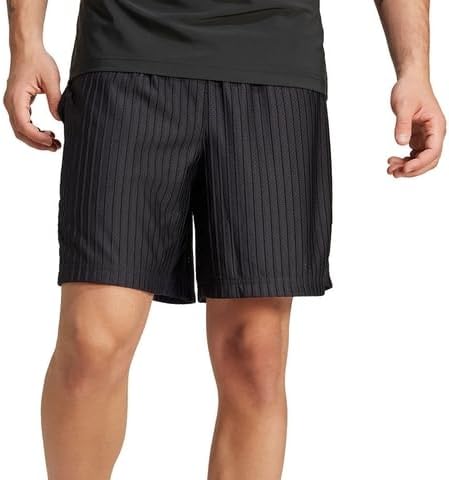 adidas 2-in-1 Men’s Tennis Shorts – Compression Liner, Stretch Fabric, AEROREADY Moisture-Wicking, Drawcord Waist & Pockets