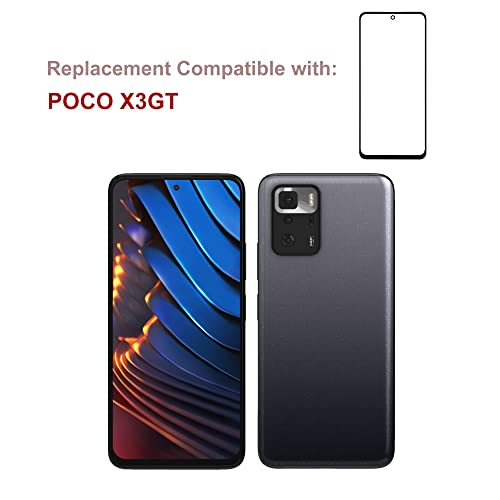 Vitre de remplacement Poco X3 GT 21061110AG écran avant avec OCA et outils