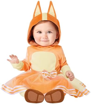 Spirit Halloween Bluey Bingo Baby Dress Costume | Officially Lice...