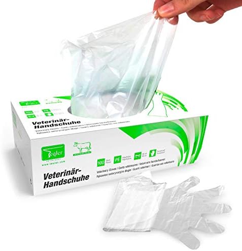 Teqler T 190650 Veterinary Gloves (Pack of 100)
