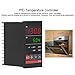 Intelligent PID Temperature Controller Industrial Heating Cooling Relay XY504 Universal Input Automatic Adjustment Function for Oven Oven Incubator Material