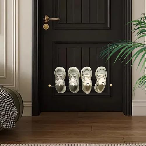 HWDNUY Magnetic Hanging Shoe Rack, Magnetic Shoe Storage, Slipper Holder,