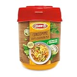 Osem Chicken Flavored Consomme Powder Soup & Seasoning Mix - Instant Broth Base, Perfect for Soups, Sauces, Stews, Rice, and More - Rich Savory Flavor Enhancer for Cooking - 14.1 oz (Pack of 1)