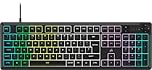 Corsair K55 CORE RGB Membrane Wired Gaming Keyboard – Quiet, Responsive Switches – Spill Resistance – Ten-Zone RGB – Media Keys – iCUE Compatible – QWERTY UK – PC, Mac – Black