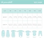 The Peanutshell Maillots de corps pour les garçons ou les filles, Vêtements de bébé neutres pour le sexe, Nouveau-né à 24m Vêtements pour bébés, cadeaux unisexes pour bébés