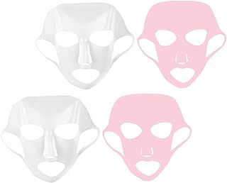 4 piezas de máscara de silicona cubierta de m...
