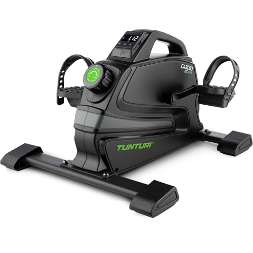 Tunturi Cardio Fit M45 Stoelfiets - Hometrainer - Uitneembare bluetooth monitor - Minibike 8 weerstanden - Fietstrainer magnetisch geremd - Bureaufiets - Incl. Trainings app