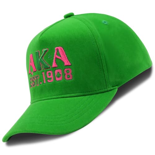 Gorra Beisbol 3D Bordada Ajustable Rosa Verde miniatura 1