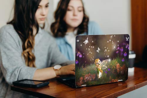 Image of GalaxsiaTM Butterfly D14 Vinyl Laptop Skin /Sticker /Cover /Decal Compatible for Any 17 inch-17.3 inch Inches Laptop (Hp /Dell /Sony /Acer /Lenovo /Asus. Etc) Or Notebook.