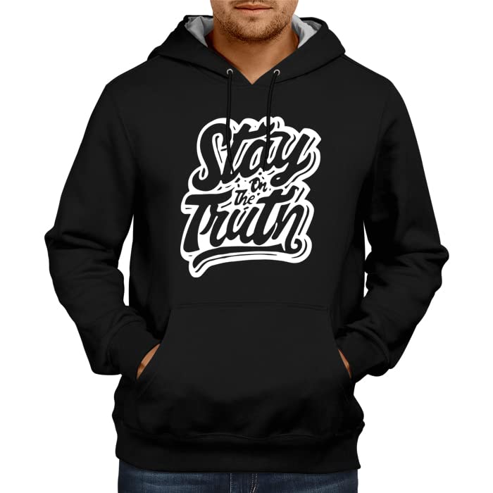 Image of Casual,Stylish Wedding Staytruth Full Sleeve Huddies for Mens