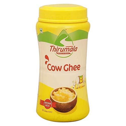 Image of Thirumala Cow Ghee 1 Ltr. Jar
