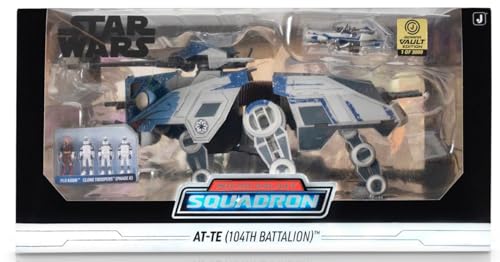 AT-TE Micro Galaxy Squadron 104th Battalion véhicule miniature Star Wars Jazwares Vault